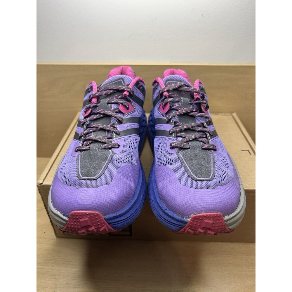 Hoka One One Women's Speedgoat 3 Purple Vibram Trial Running Shoes Size 11 - Picture 5 of 13